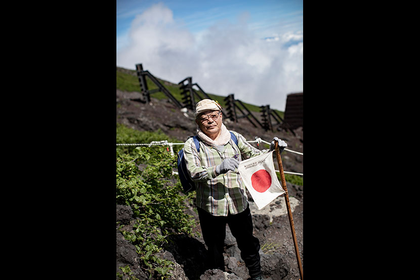 30年前の杖を愛