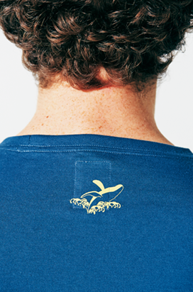 JPN TEE-V WHALE　color:ネイビー