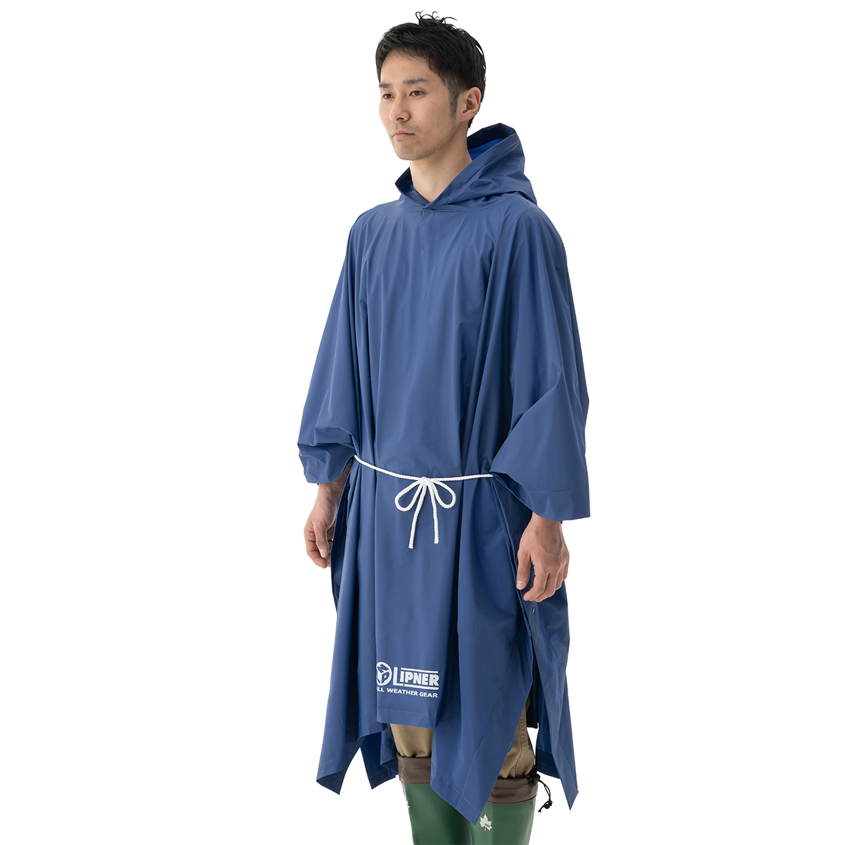 LIPNER PVCポンチョ 個人レインウエア