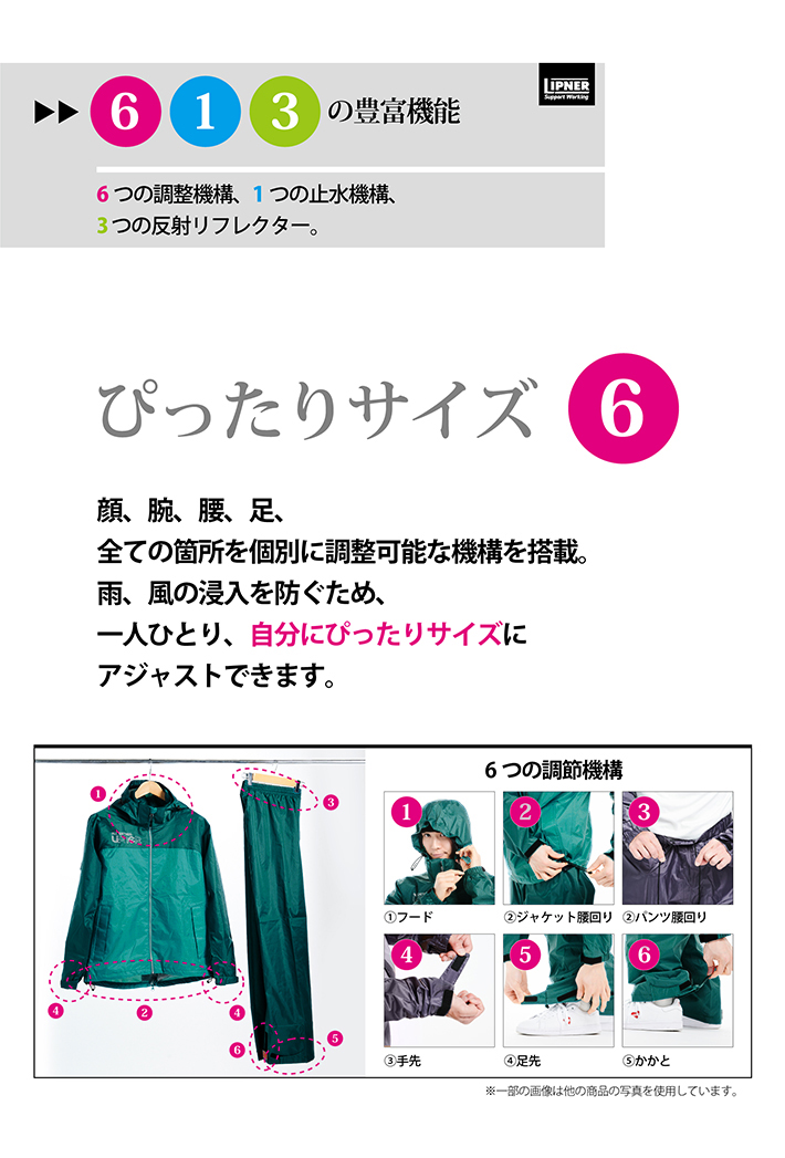 6,1,3の豊富な機能
