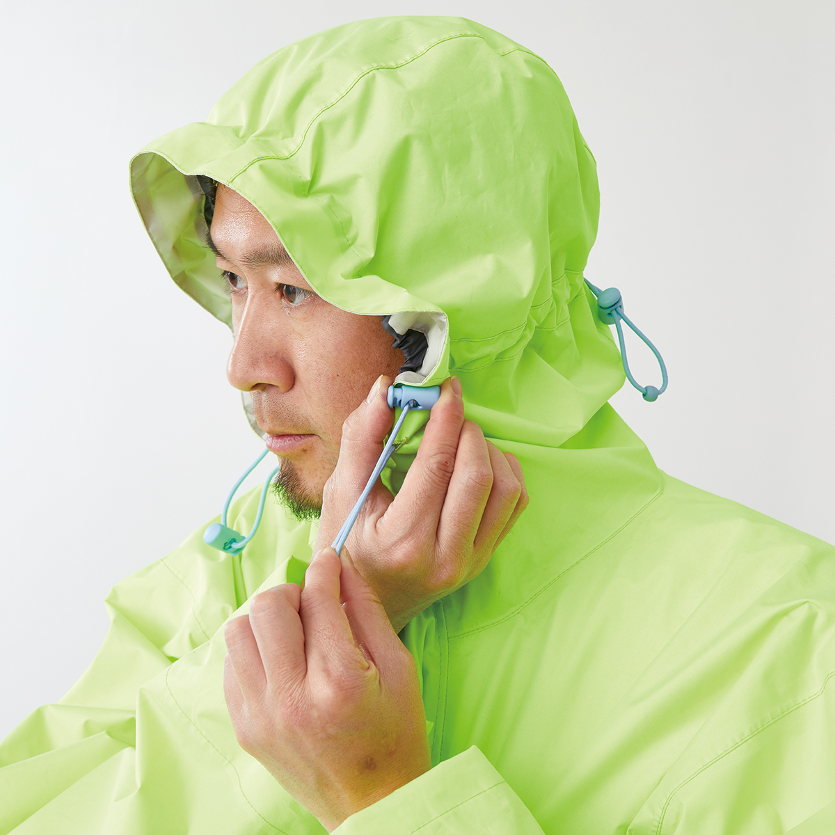 レインコンフォート　ネオンポンチョコート 個人レインウエア