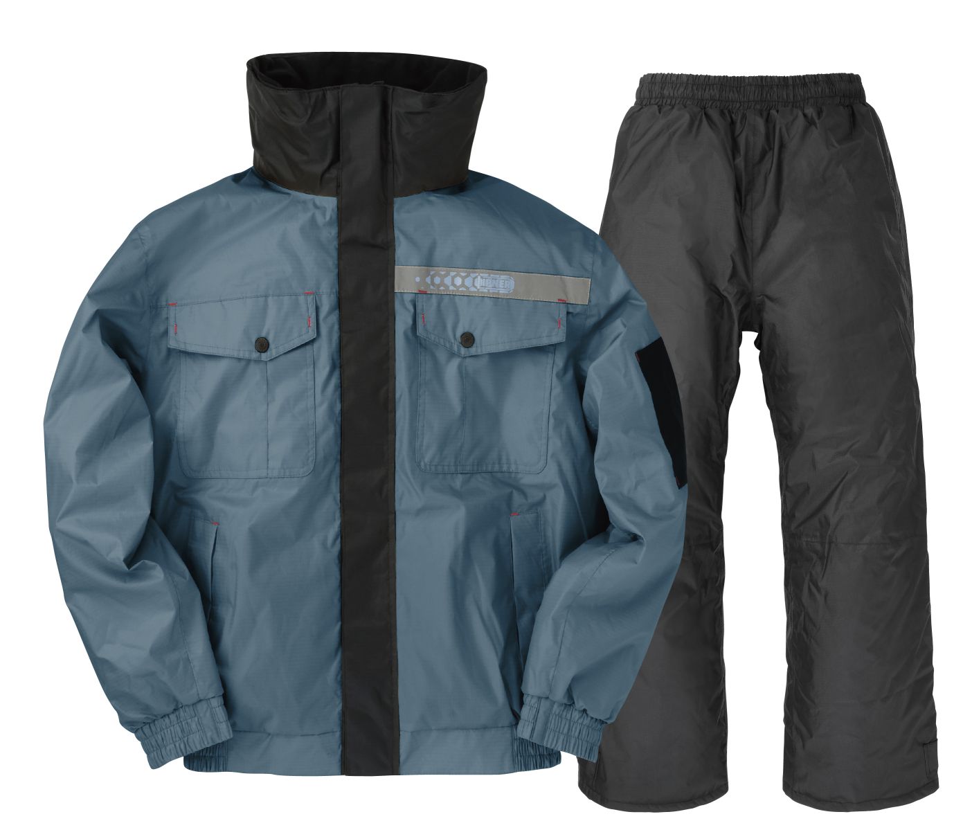 防水ゴト着　あったかリップストップスーツ 個人レインウエア