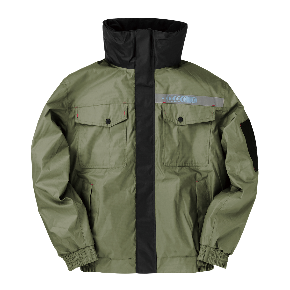 防水ゴト着　あったかリップストップスーツ 個人レインウエア