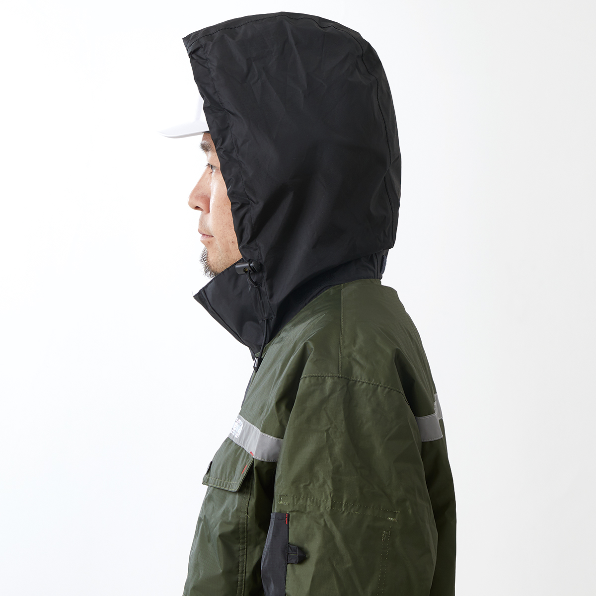 防水ゴト着　あったかリップストップスーツ 個人レインウエア