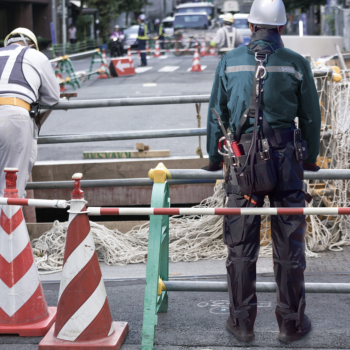 防水ゴト着　あったかリップストップスーツ 個人レインウエア