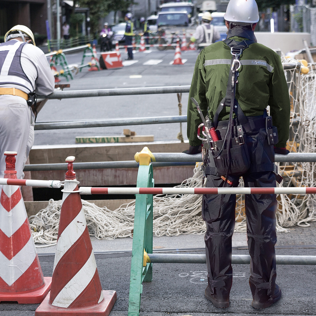 防水ゴト着　あったかリップストップスーツ 個人レインウエア