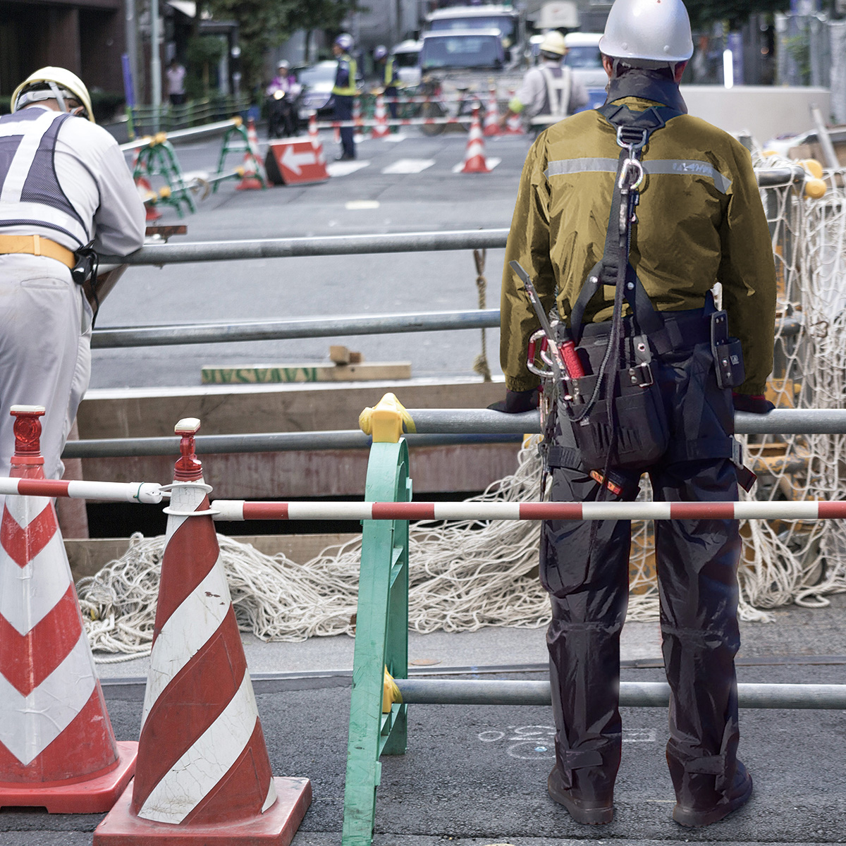 防水ゴト着　あったかリップストップスーツ 個人レインウエア