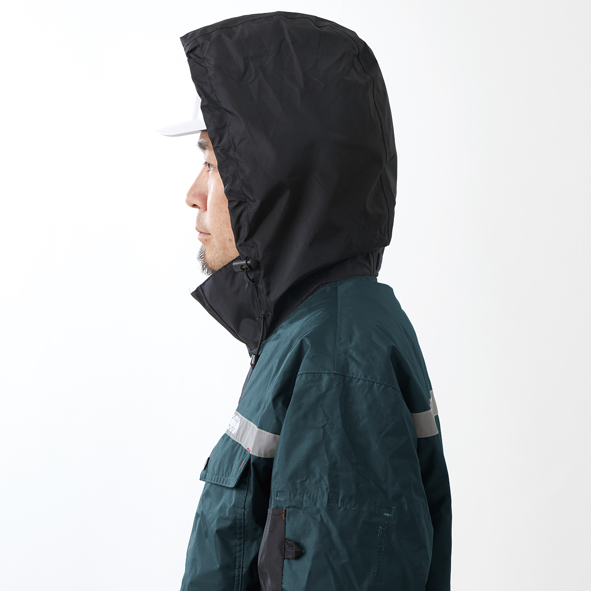 防水ゴト着　あったかリップストップスーツ 個人レインウエア