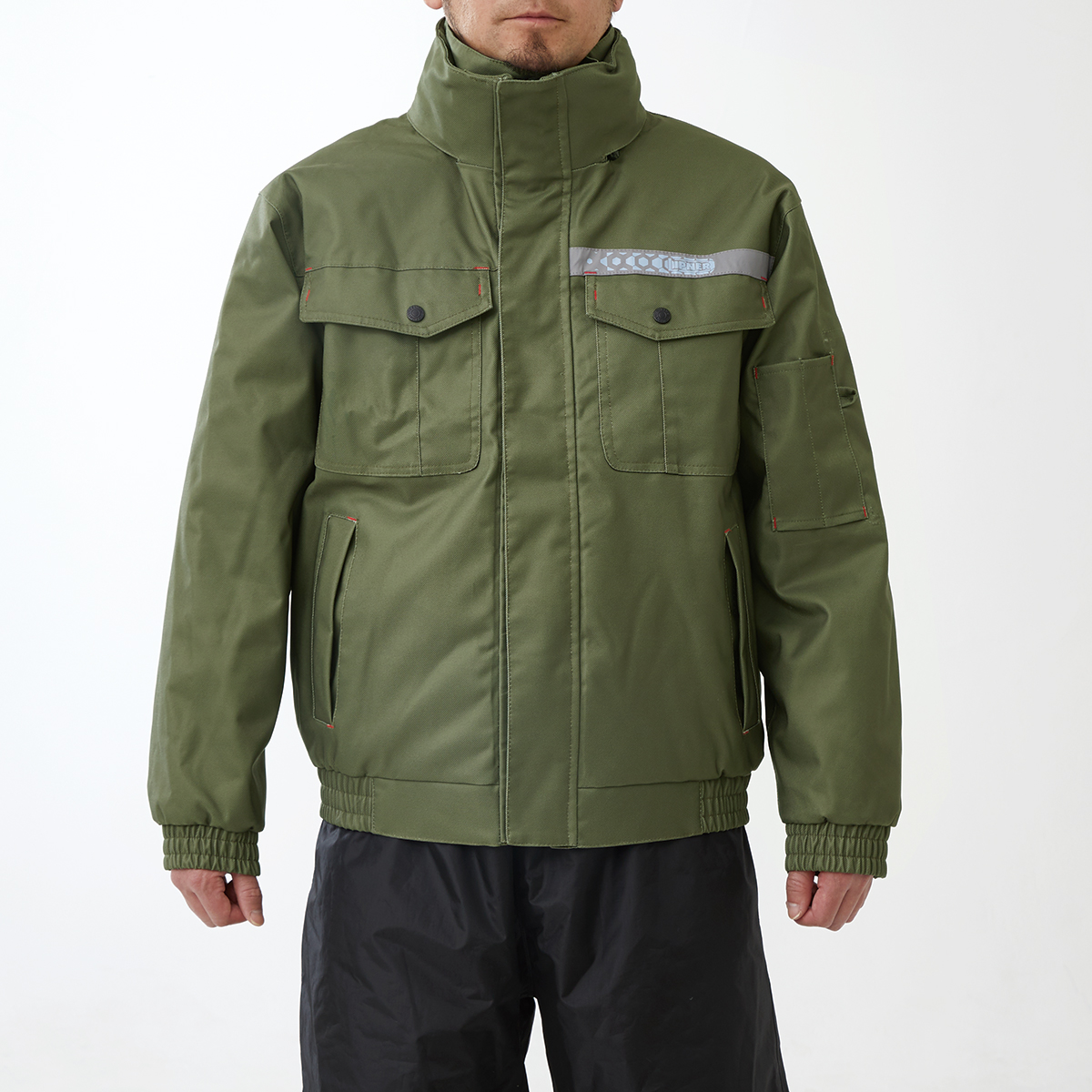 防水ゴト着　あったかツイルジャケット 個人レインウエア