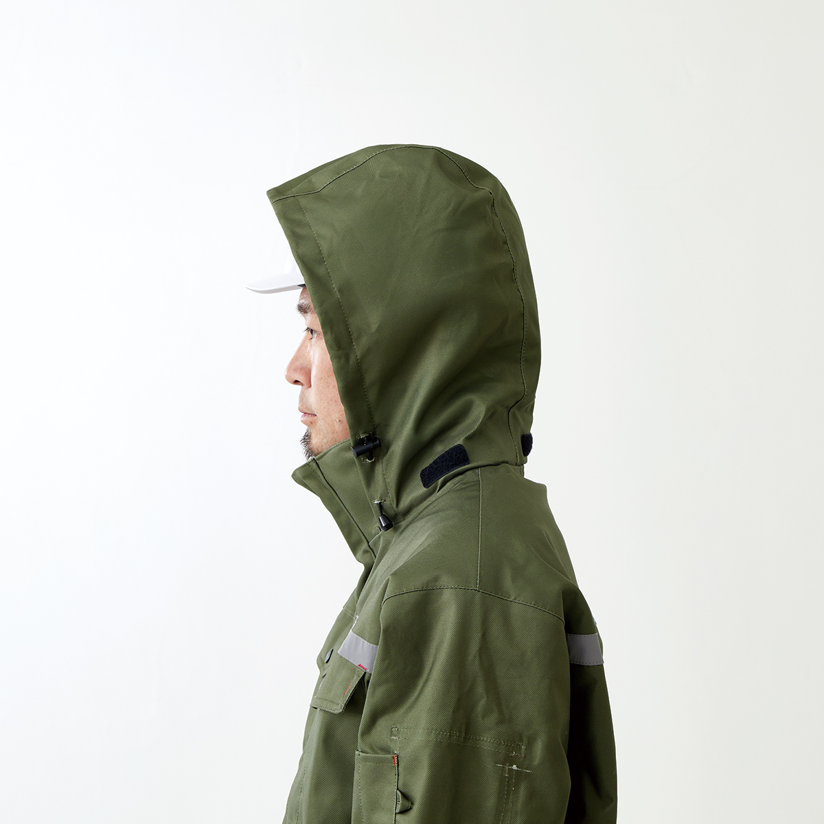 防水ゴト着　あったかツイルジャケット 個人レインウエア
