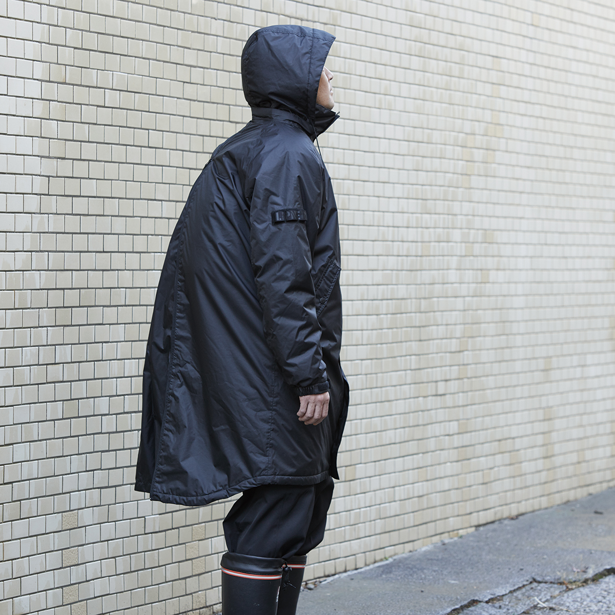 バックパック防水防寒コート　スリンキー 個人レインウエア