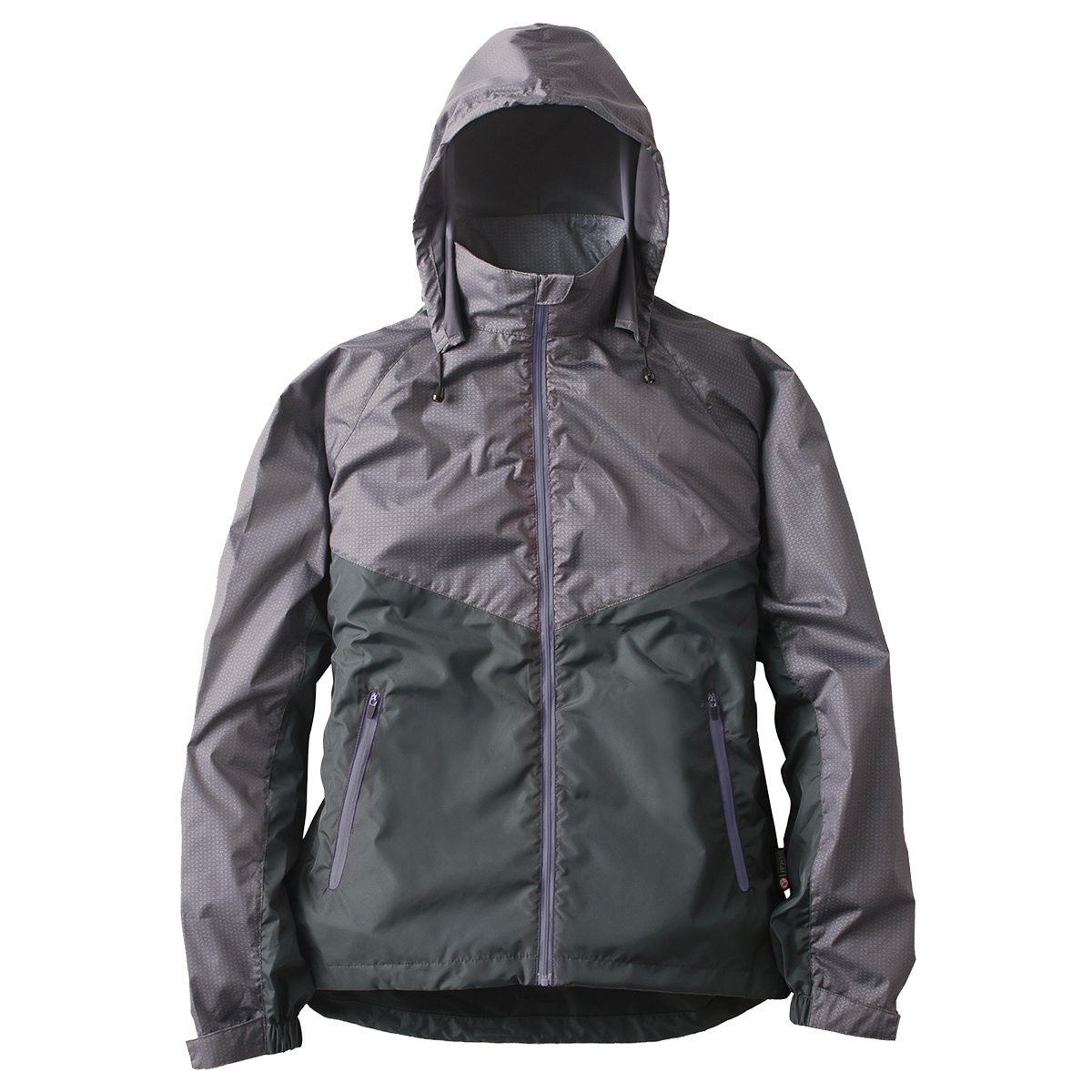 リフレクターウインドジャケット　チャック 個人レインウエア