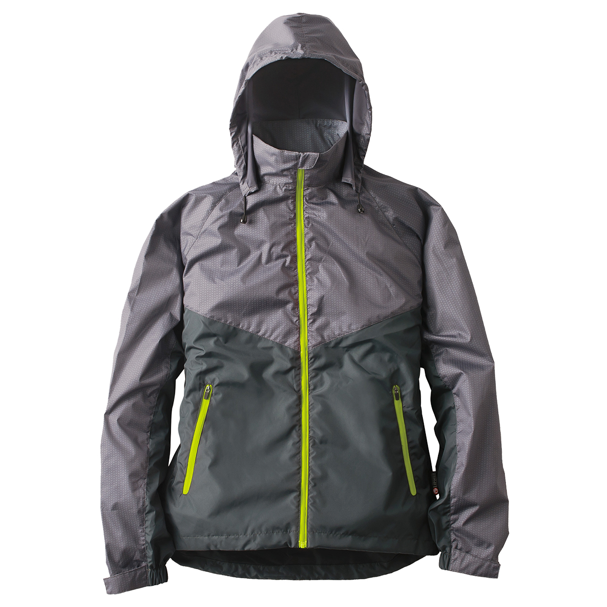 リフレクターウインドジャケット　チャック 個人レインウエア