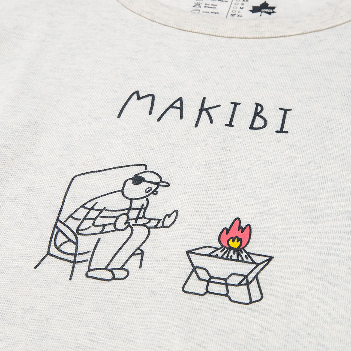 ロゴ T-A MAKIBI-BC トップス