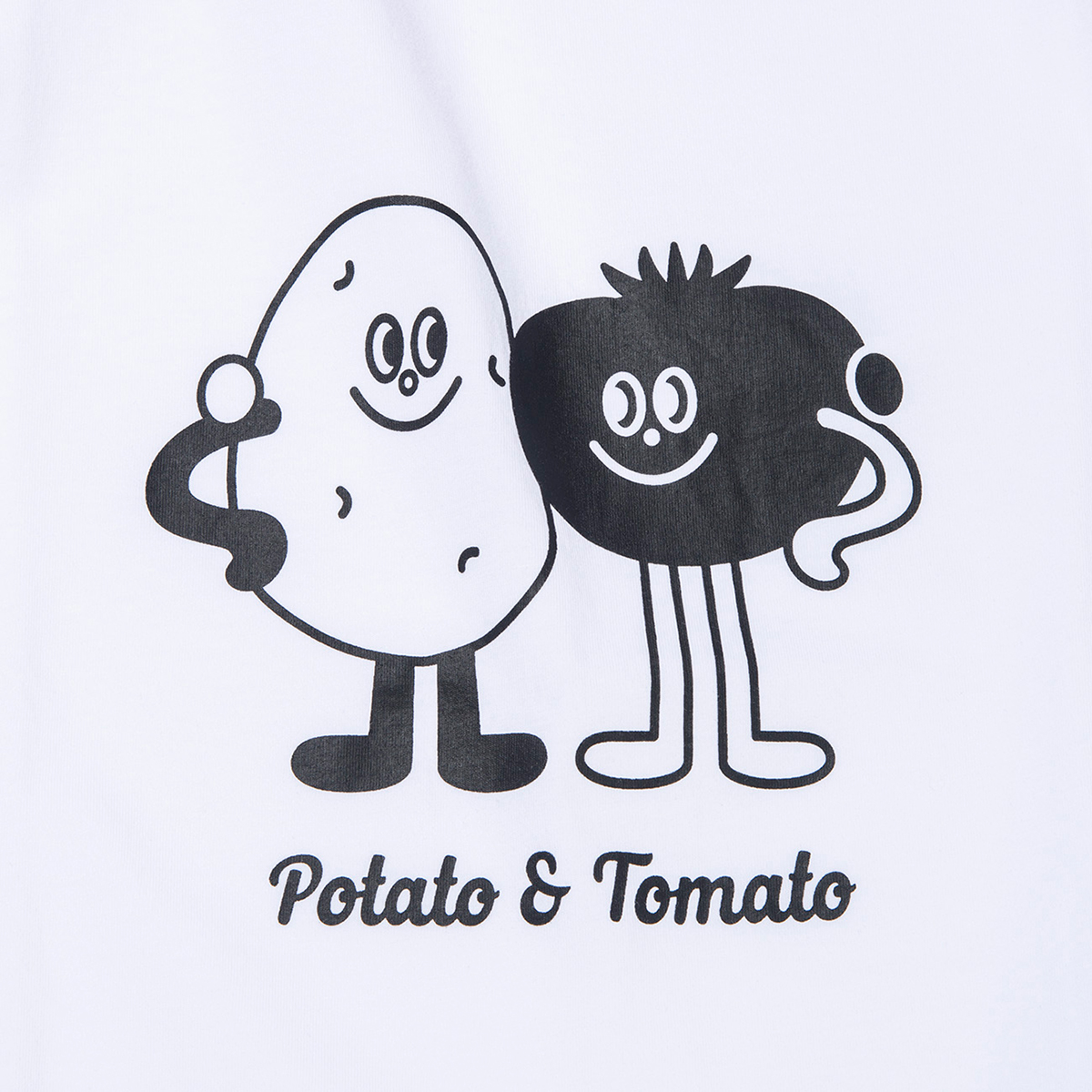 ロゴ T-B potato＆tomato-BC トップス