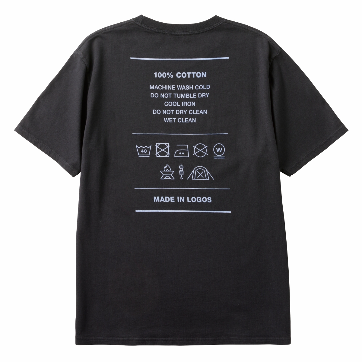 ロゴT WASHING INDICATION-BD トップス