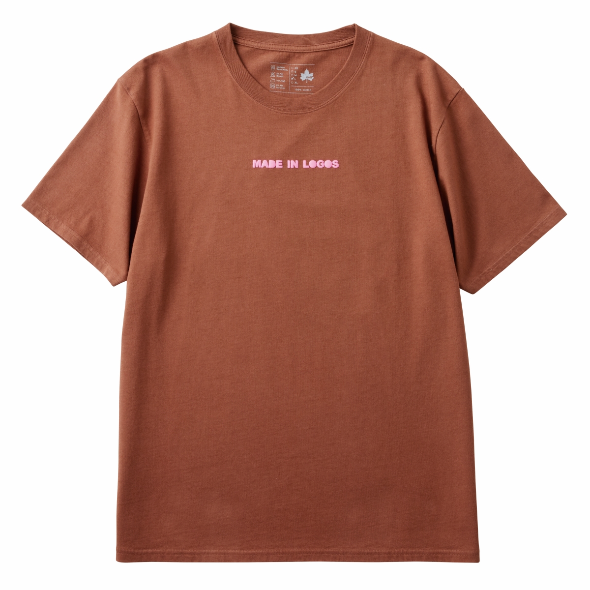 ロゴT MADE IN LOGOS-BD トップス