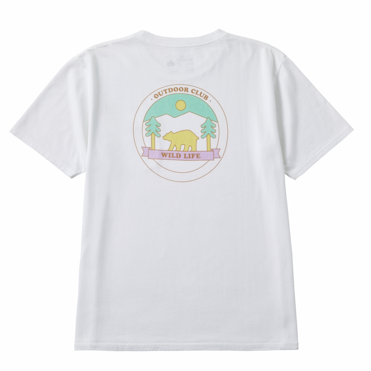 ロゴT WILD LIFE-BD トップス