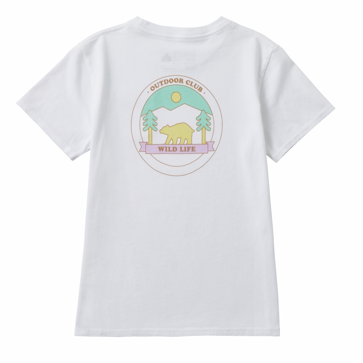 ロゴT KIDS WILD LIFE-BD トップス