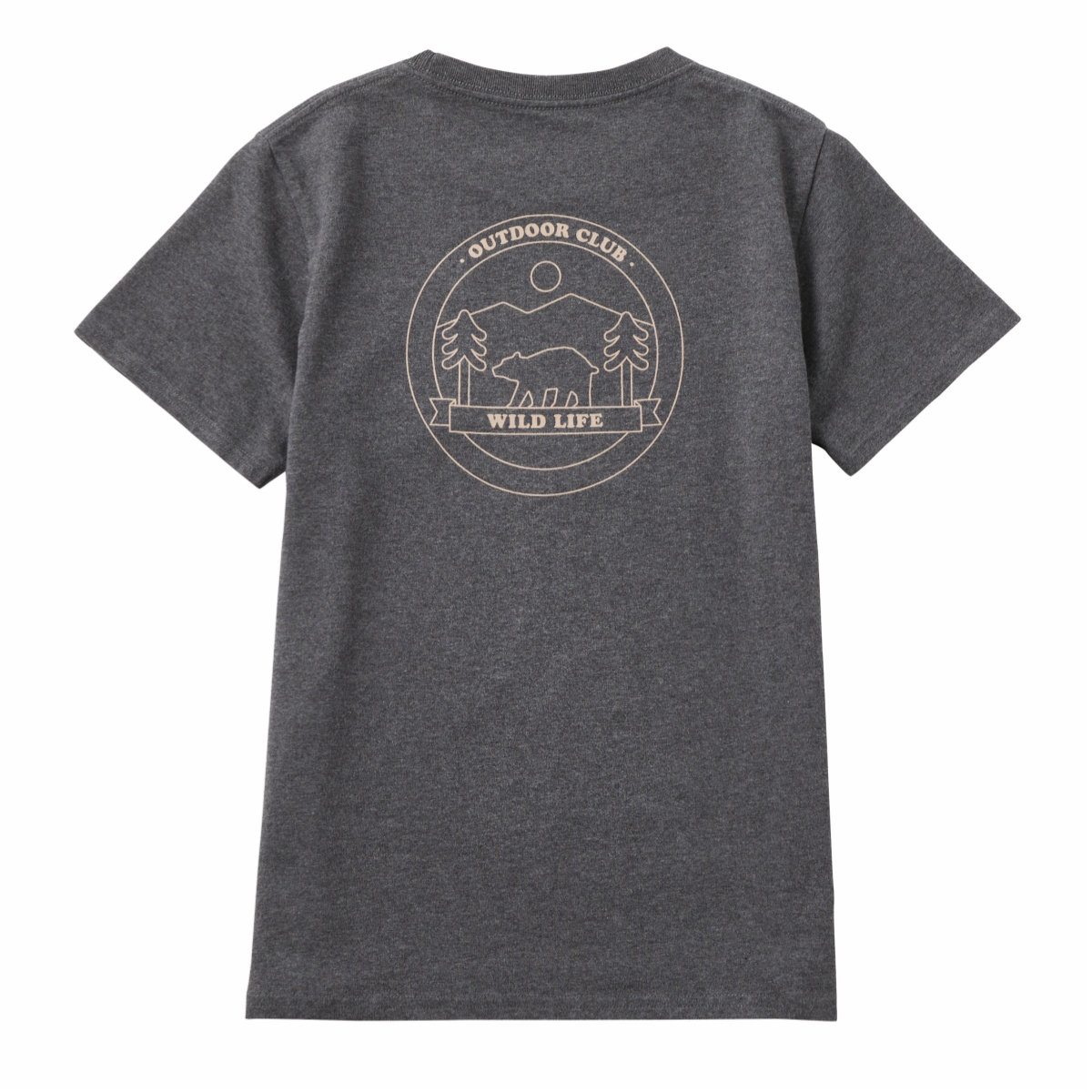 ロゴT KIDS WILD LIFE-BD トップス