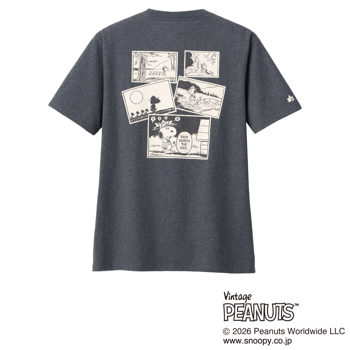 SNOOPY Tシャツ-BF トップス