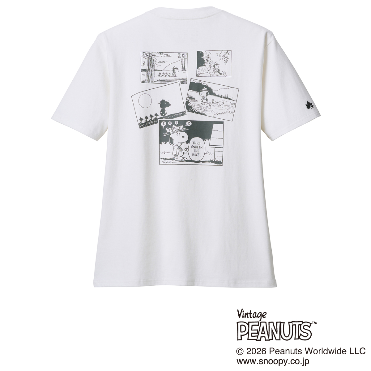 SNOOPY Tシャツ-BF トップス