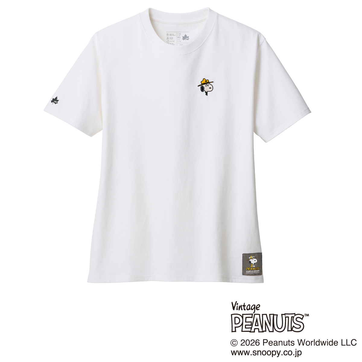 SNOOPY Tシャツ-BF トップス