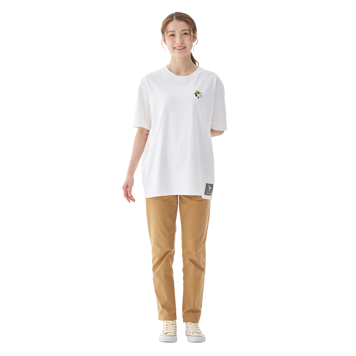 SNOOPY Tシャツ-BF トップス