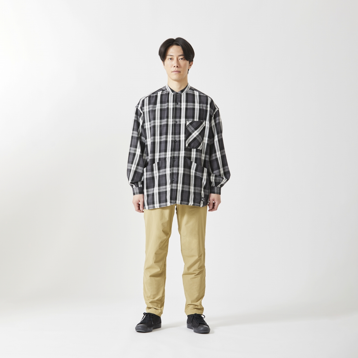 身長：178cm　着用サイズ：L