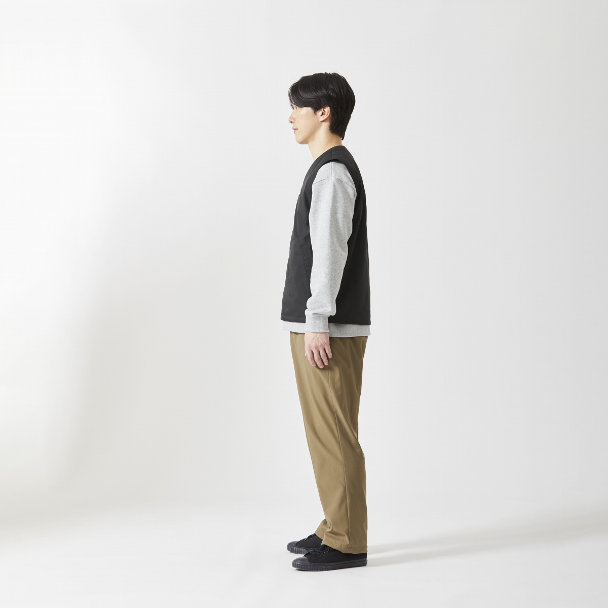 身長：178cm　着用サイズ：L