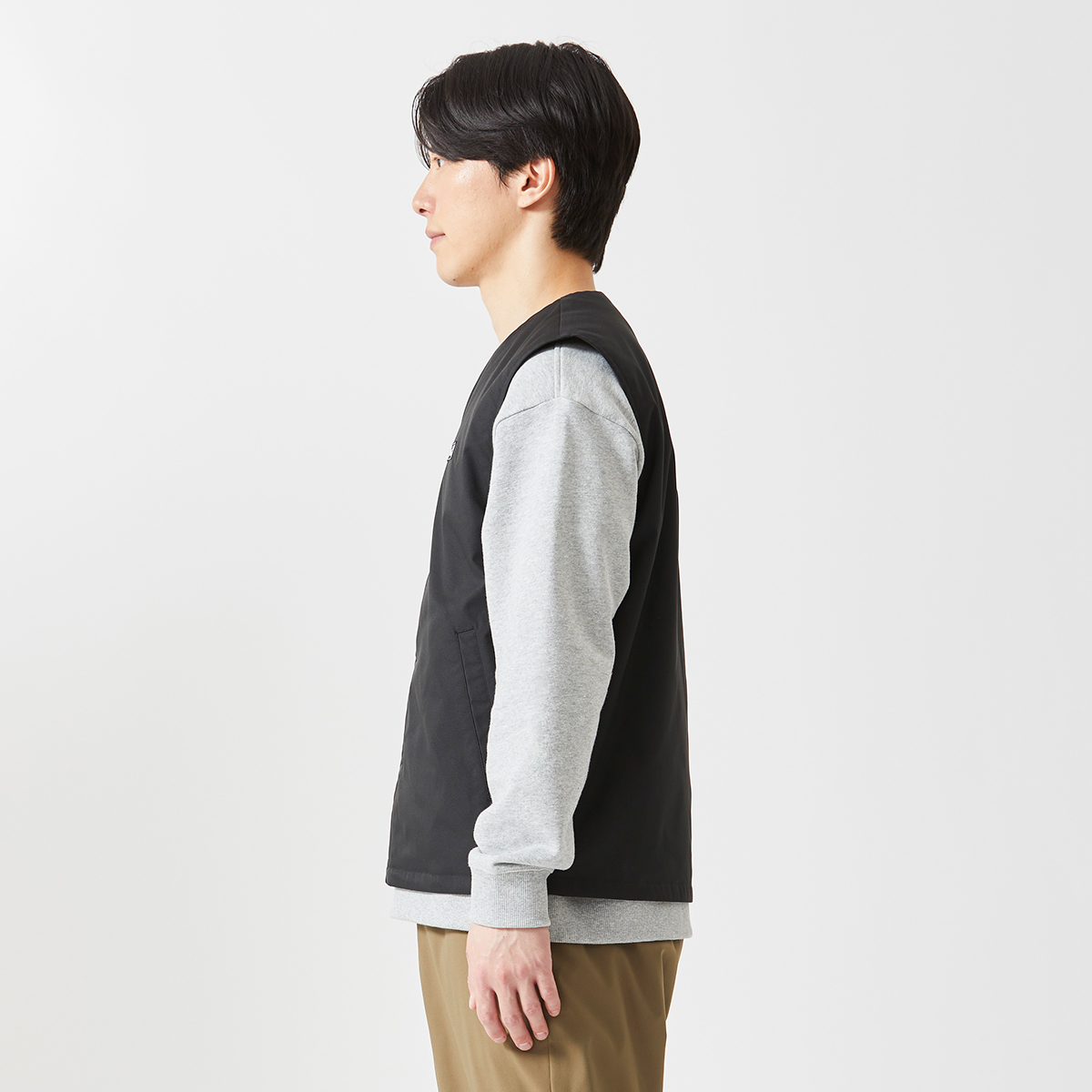 身長：178cm　着用サイズ：L