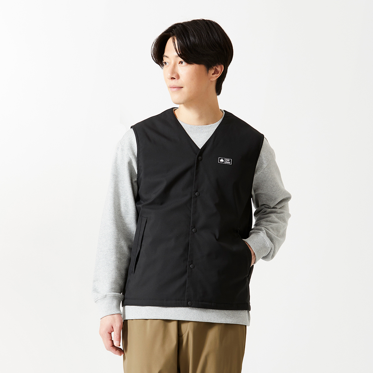 身長：178cm　着用サイズ：L