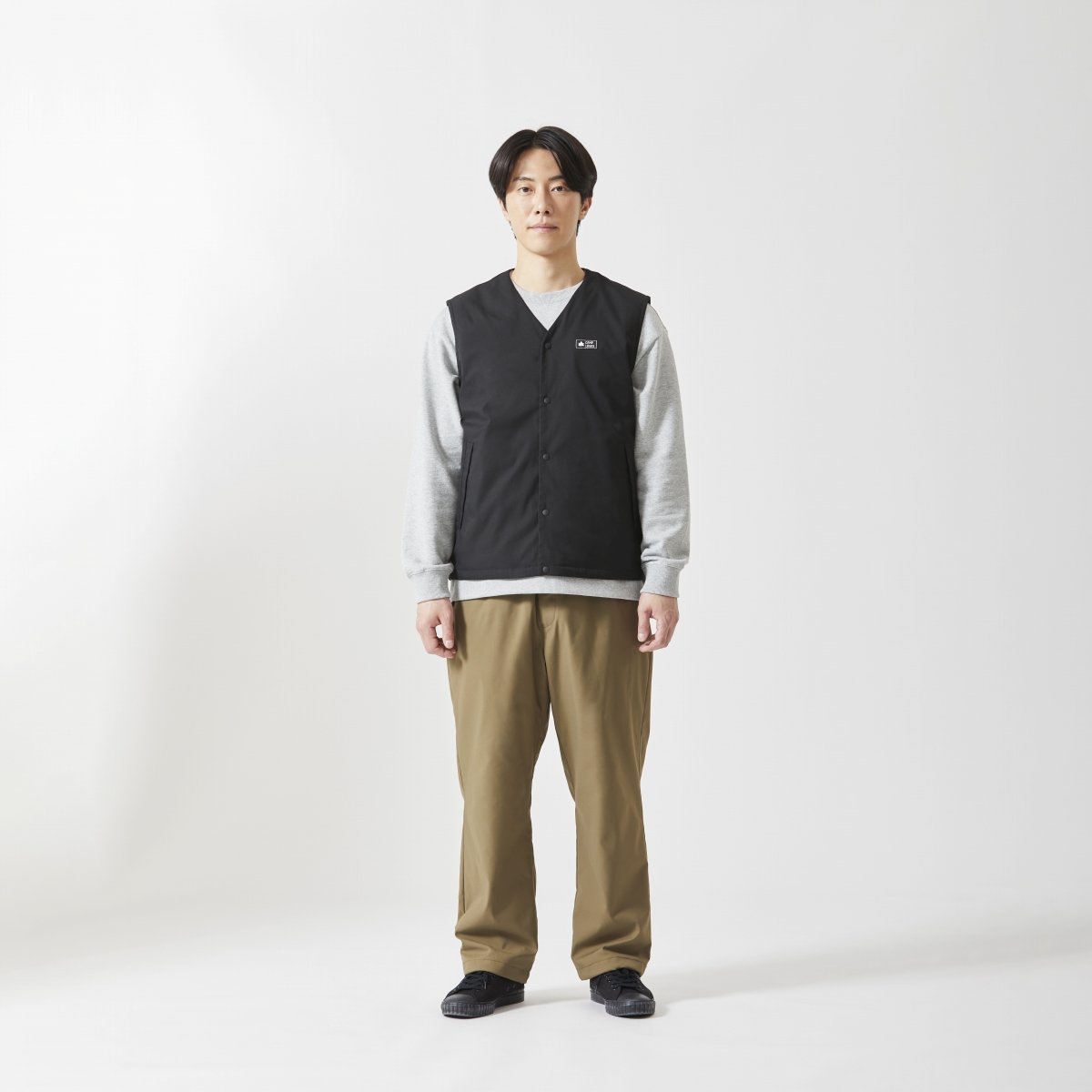 身長：178cm　着用サイズ：L