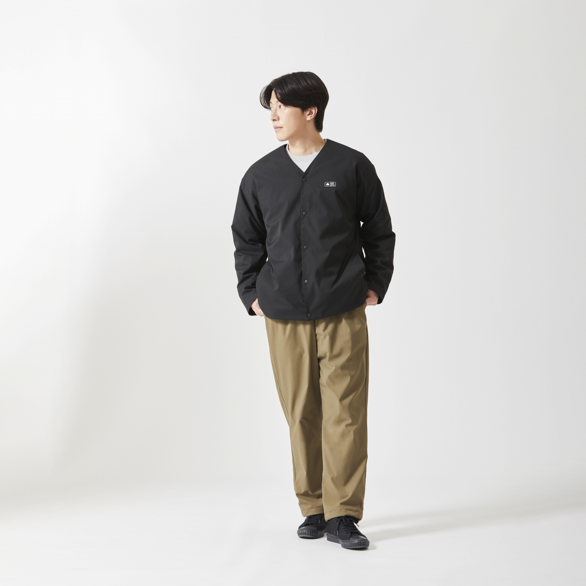 身長：178cm　着用サイズ：L