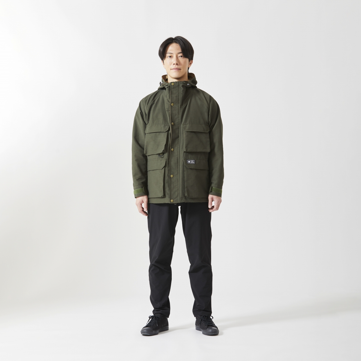 身長：178cm　着用サイズ：L