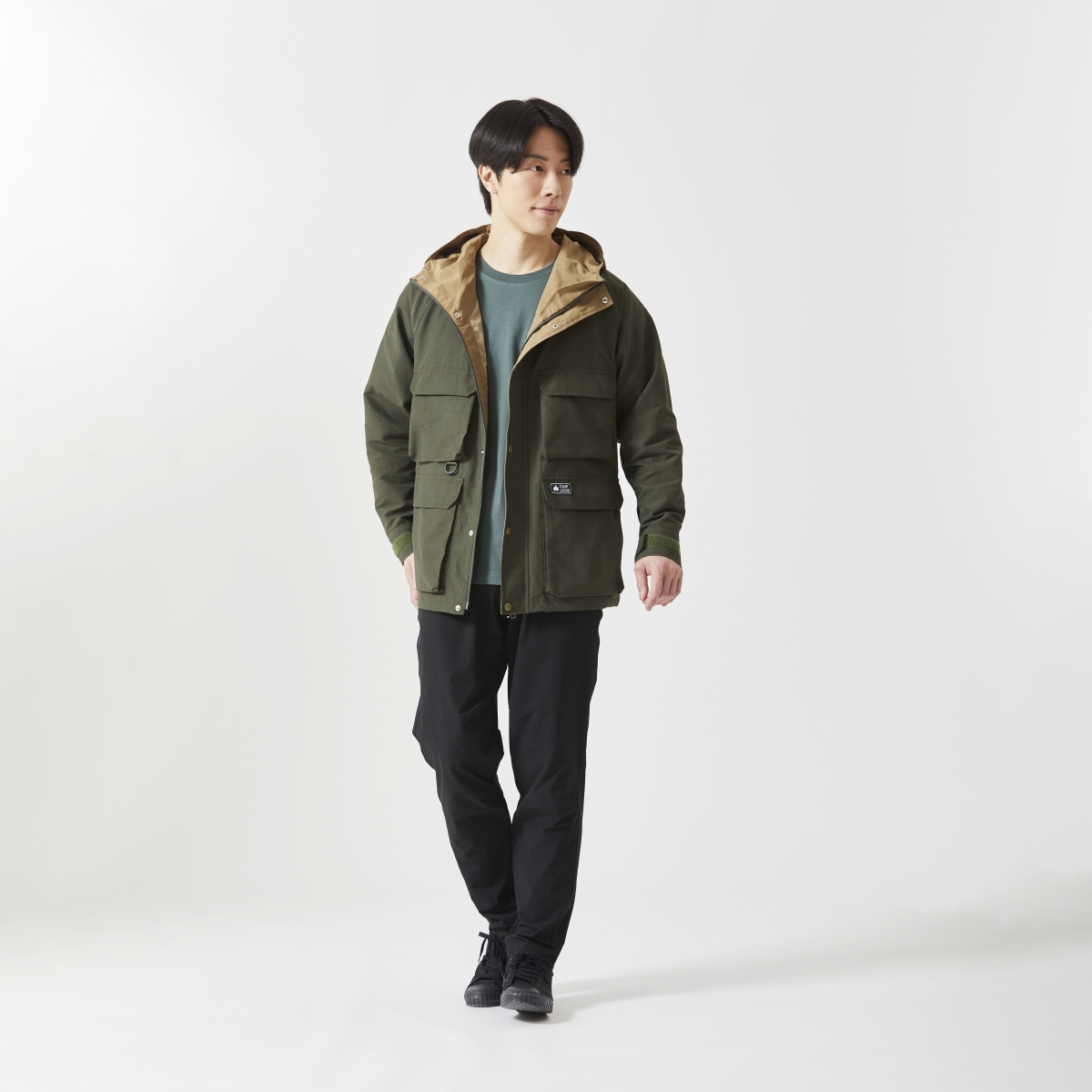 身長：178cm　着用サイズ：L