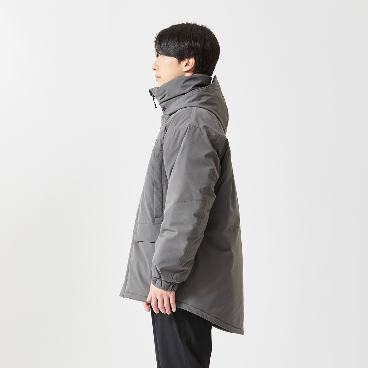 身長：178cm　着用サイズ：L