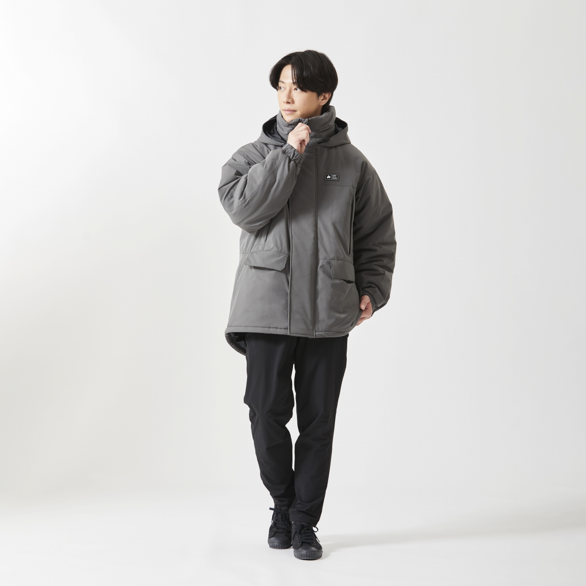 身長：178cm　着用サイズ：L