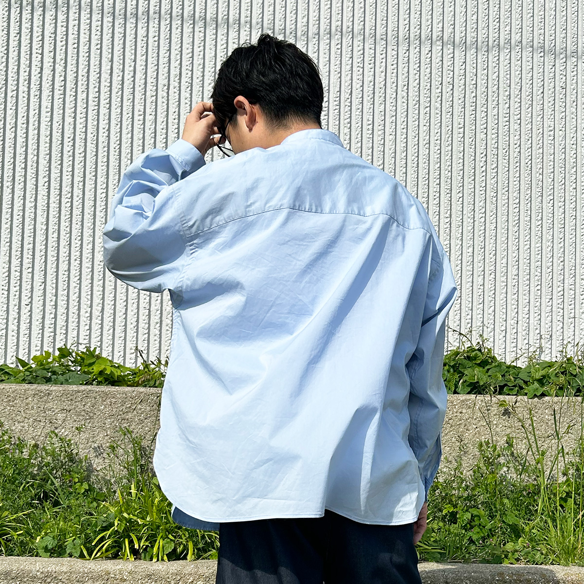 身長：173cm　着用サイズ：L
