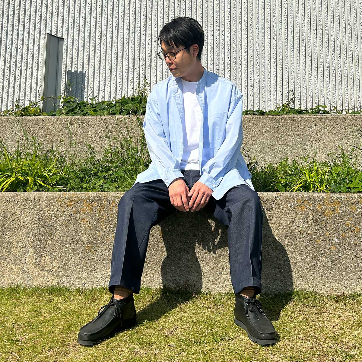 身長：173cm　着用サイズ：L