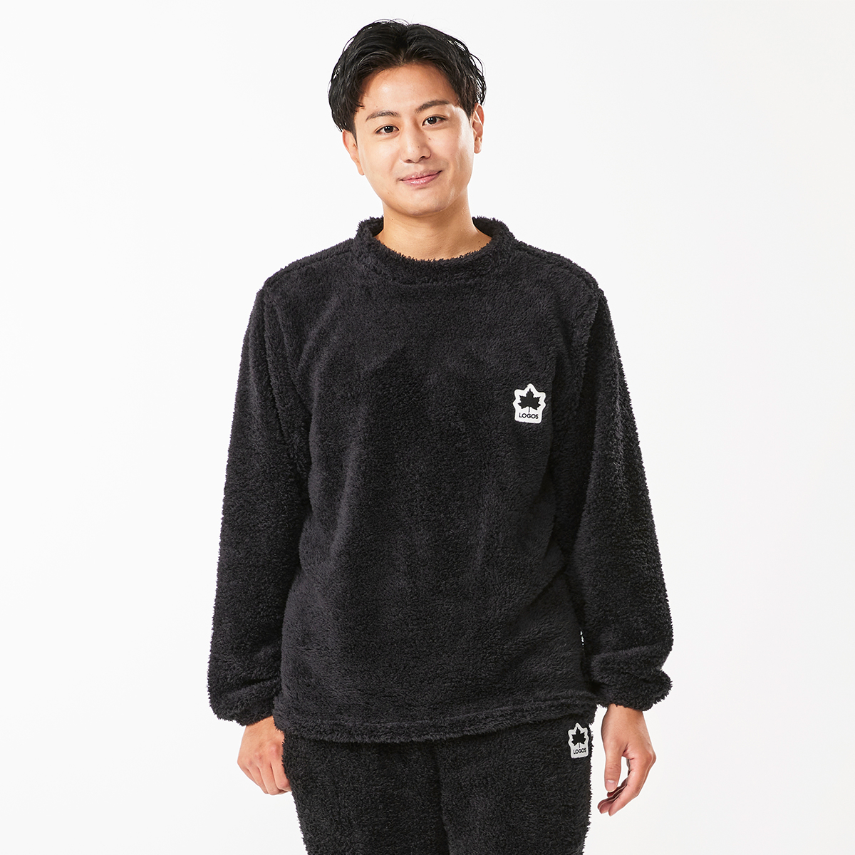 LOGOS ソフラックスクルーネック（メンズ）#34207 トップス