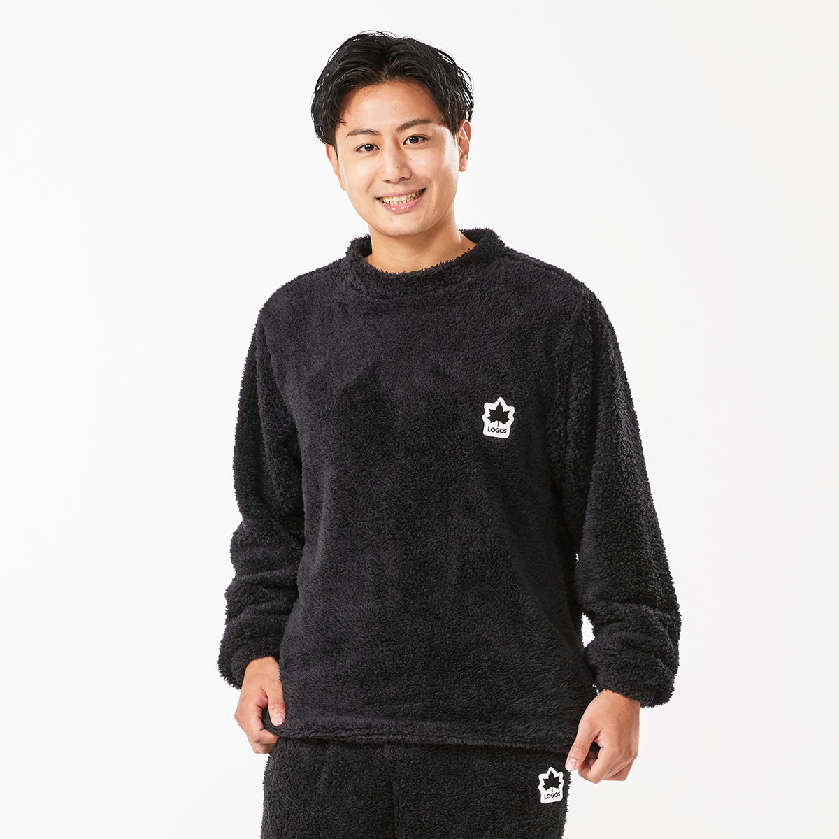 LOGOS ソフラックスクルーネック（メンズ）#34207 トップス