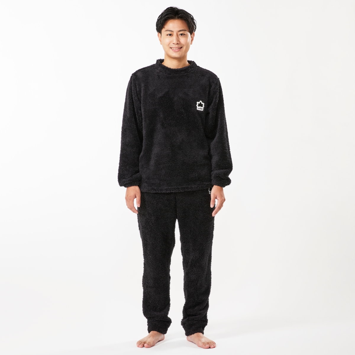 LOGOS ソフラックスクルーネック（メンズ）#34207 トップス