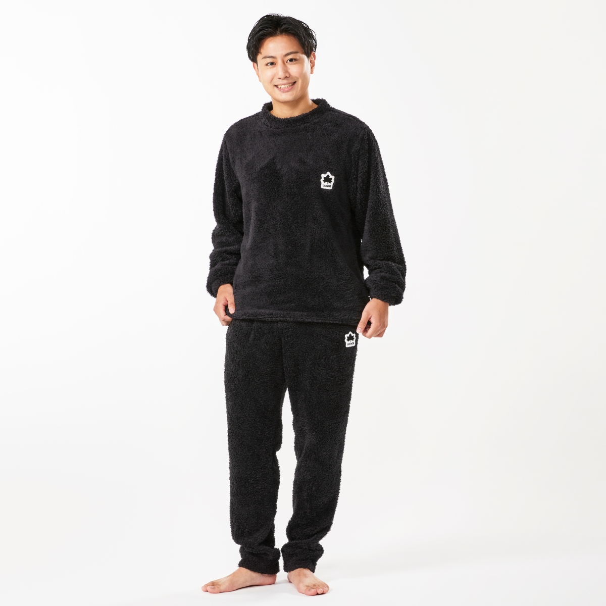 LOGOS ソフラックスクルーネック（メンズ）#34207 トップス