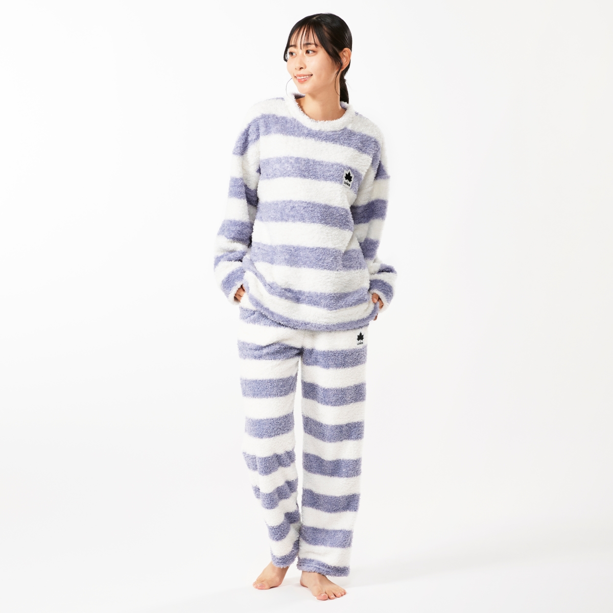 LOGOS ソフラックスクルーネック（レディース）#34208 トップス