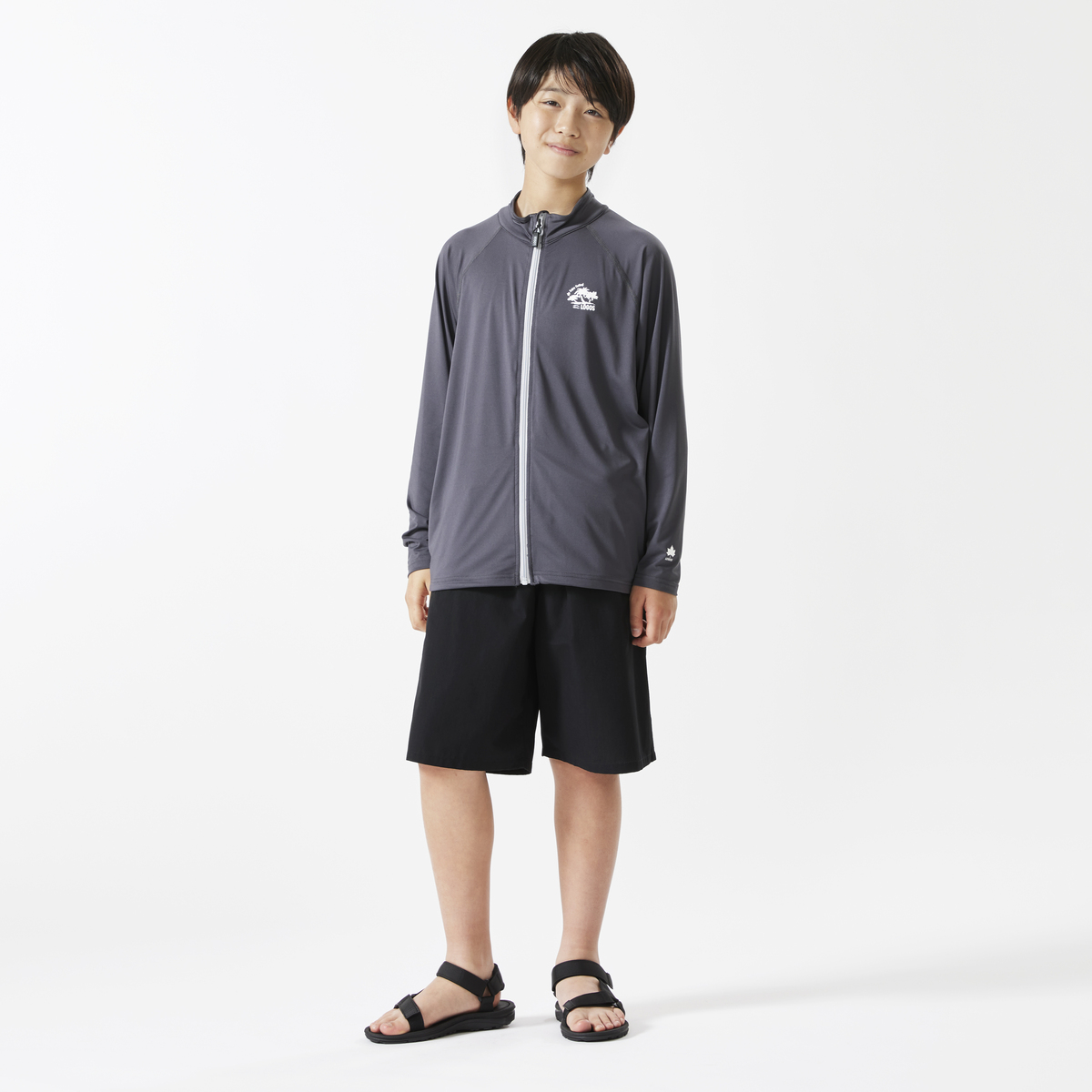 身長：155cm　着用サイズ：L（150−160）