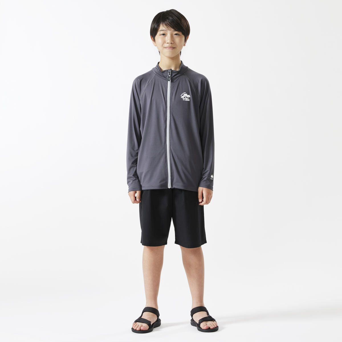 身長：155cm　着用サイズ：L（150−160）