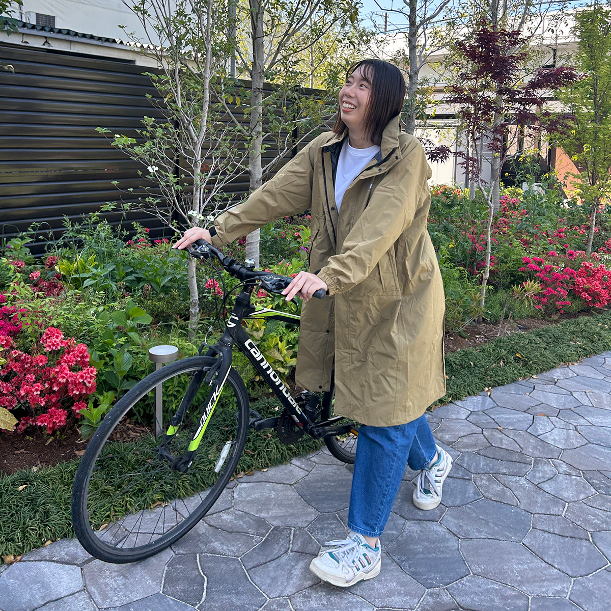 LOGOS by LIPNER サイクルレインコート 個人レインウエア