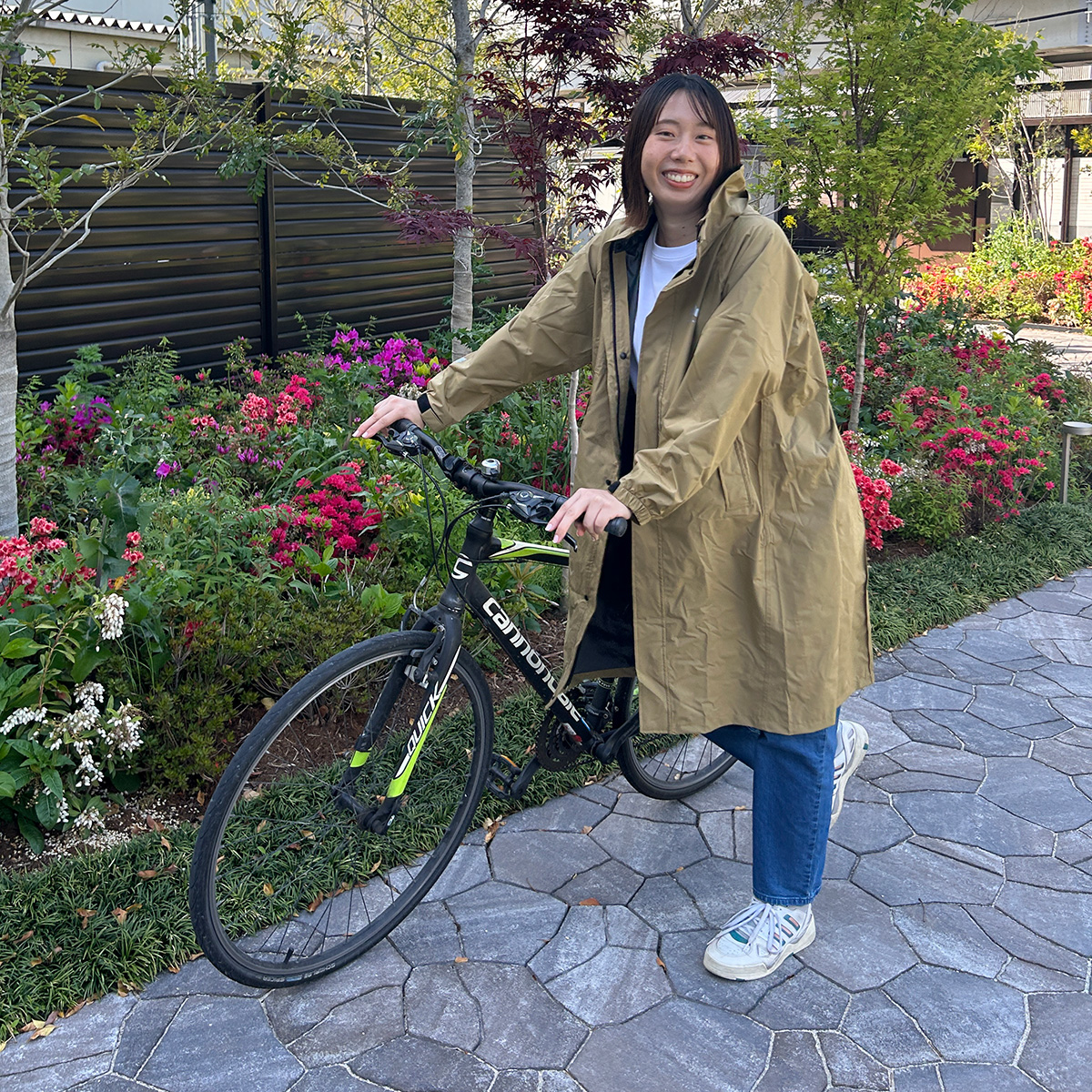 LOGOS by LIPNER サイクルレインコート 個人レインウエア