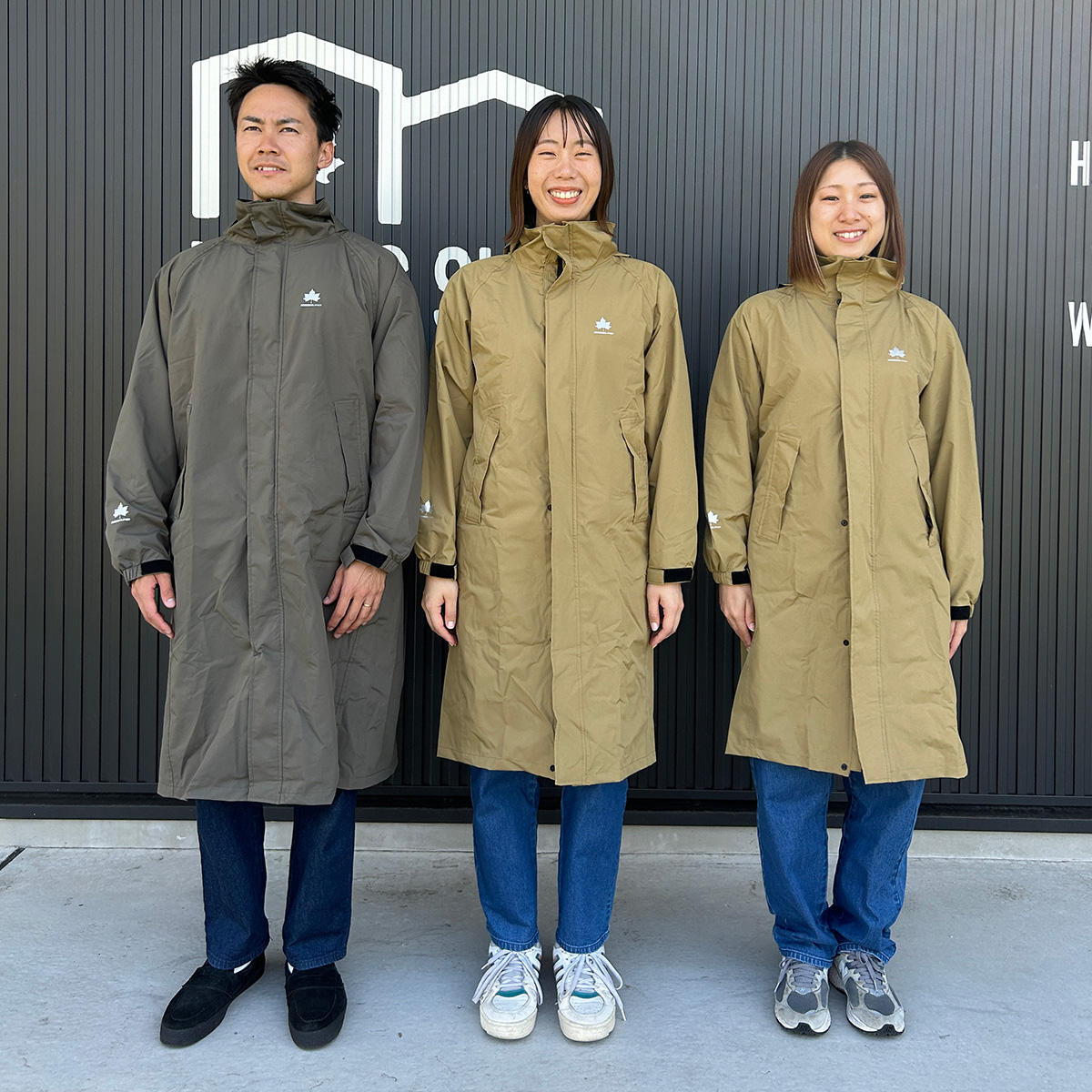 LOGOS by LIPNER サイクルレインコート 個人レインウエア